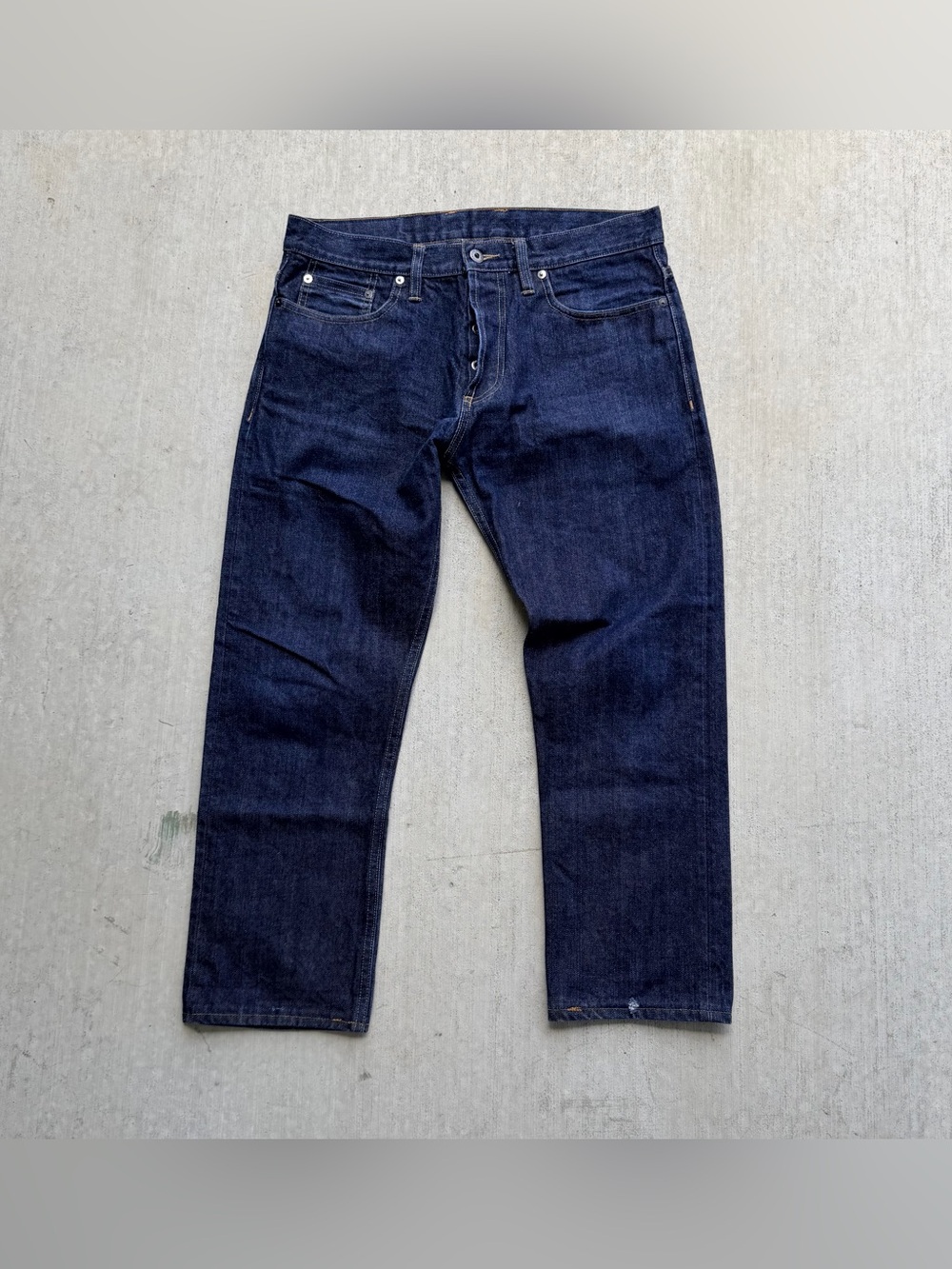 3sixteen Selvedge Jeans Men Size 34 Straight Fit Raw